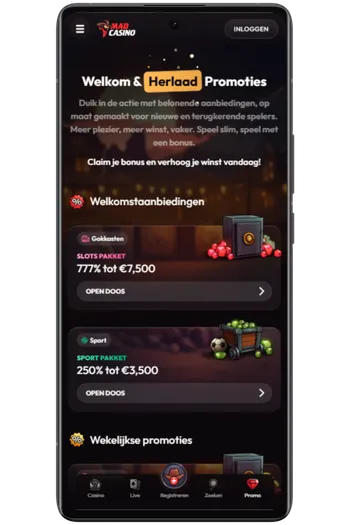 Bonuspakket kiezen